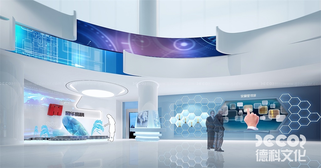 現(xiàn)代簡(jiǎn)約企業(yè)展廳設(shè)計(jì)如何提升客戶的品牌認(rèn)知度？