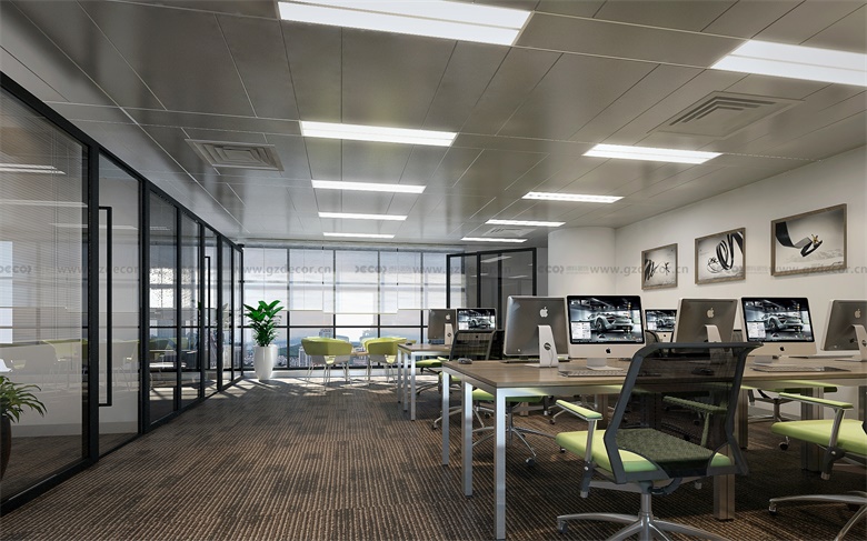 乙級寫字樓裝修如何利用走廊設(shè)置臨時工位？